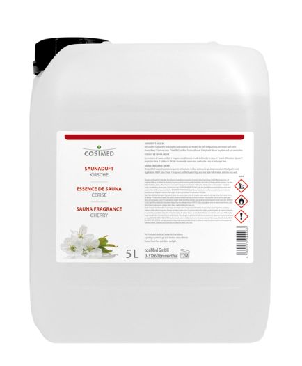 COSIMED Parfum pour Sauna Professionnelle Cerise 5L [JFB-122-2203]