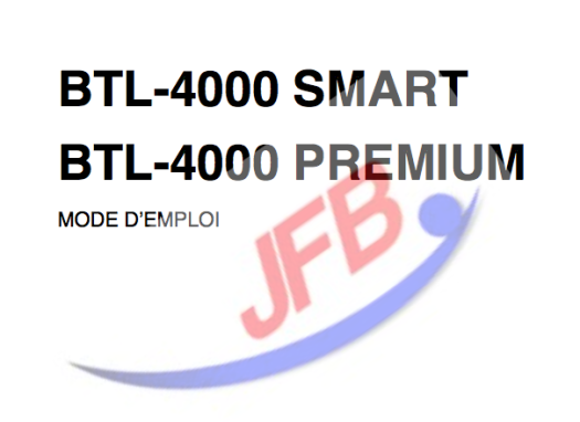 Mode d'emploi BTL 4000