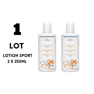LOT 2 X 250 ML COSIMED Lotion de Massage Professionnelle Sport 250ML [JFB-122-1501]