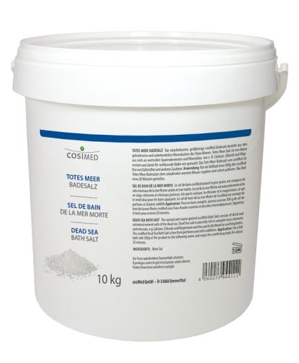 COSIMED Sels de la Mer Morte Professionnelle pour le Bain 10KG [JFB-122-2232]