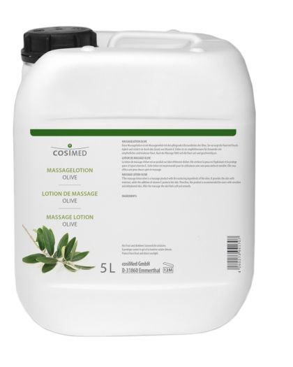 COSIMED Lotion de Massage Professionnelle Huile d'Olive 5L [JFB-122-2084]