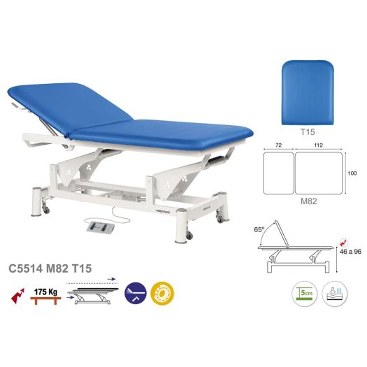 TABLE DE MASSAGE ÉLECTRIQUE BOBATH C5514 ECOPOSTURAL