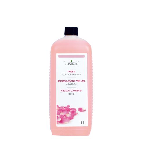 Bain moussant parfumé à la rose 1L COSIMED