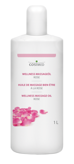 Huile de massage bien-être à la rose 1L COSIMED