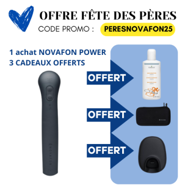 OFFRE FETE DES PERES NOVAFON ® POWER sans fil avec station de charge + CADEAU [JFB-230-2151 + JFB-230-2152]