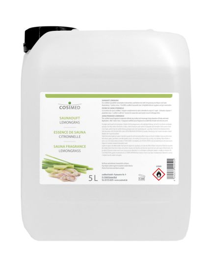 Parfum pour sauna à la citronnelle 5L COSIMED