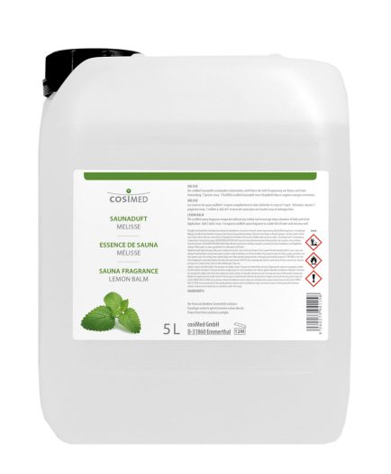 COSIMED Parfum pour Sauna Professionnelle Mélisse 5L [JFB-122-2207]