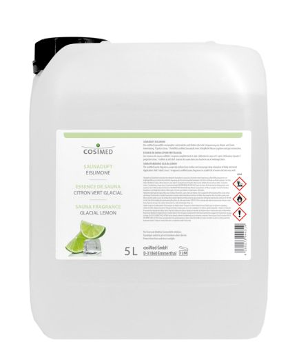COSIMED Parfum pour Sauna Professionnelle Citron Vert Givré 5L [JFB-122-2199]