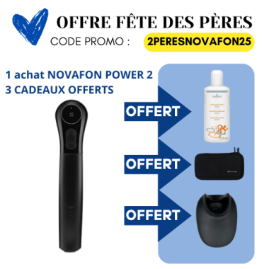 OFFRE FETE DES PERES NOVAFON ® POWER 2 avec sa station de chargement [JFB-230-2365]