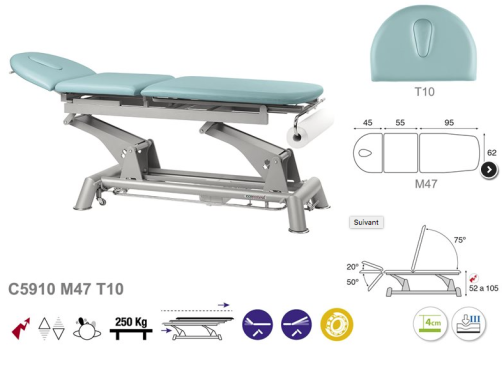 TABLE ECOPOSTURAL C5910 M47 T10