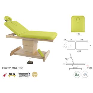 TABLE ÉLECTRIQUE DE MASSAGE C6202 ECOPOSTURAL