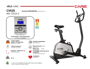 care vélo 525