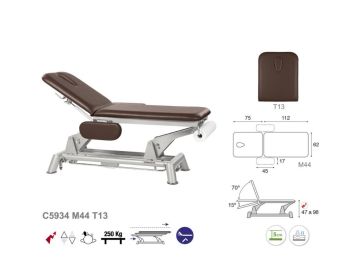 Table de massage électrique ECOPOSTURAL C5934 M44 T13