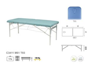 TABLE DE MASSAGE PLIANTE C3411 ECOPOSTURAL