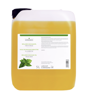 Huile de massage bien-être à la menthe fraîche 5L COSIMED