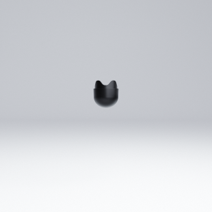TETE RONDE NOIR  NOVAFON ® MAX +