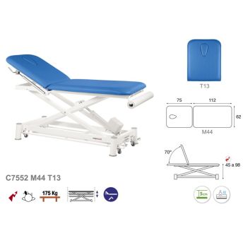 Table de massage électrique ECOPOSTURAL C7552 M44 T13