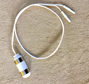 SONDE VAGINALE TAMPON 2 BAGUES CABLE SOUPLE BANANES