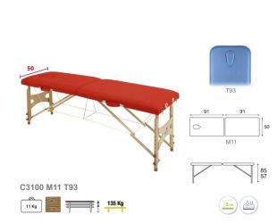 TABLE DE MASSAGE PLIANTE C3100 ECOPOSTURAL