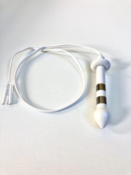 SONDE ANALE BUTEE AMOVIBLE 2 BAGUES 10 MM DIAM 12 MM