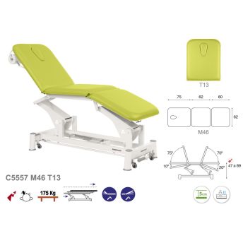 Table de massage électrique ECOPOSTURAL C5557 M46 T13