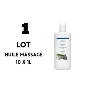 LOT COSIMED Huile de Massage Professionnelle  10 X 1L