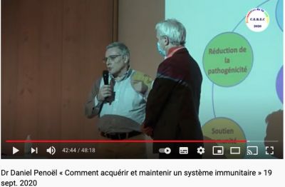 Conférence sur l'immunité avec le docteur Pénoël