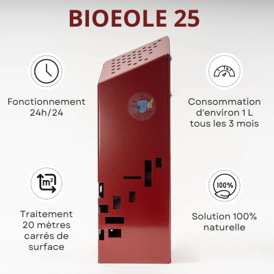 Découvrez BIOÉOLE 25, un système d’assainissement d'air